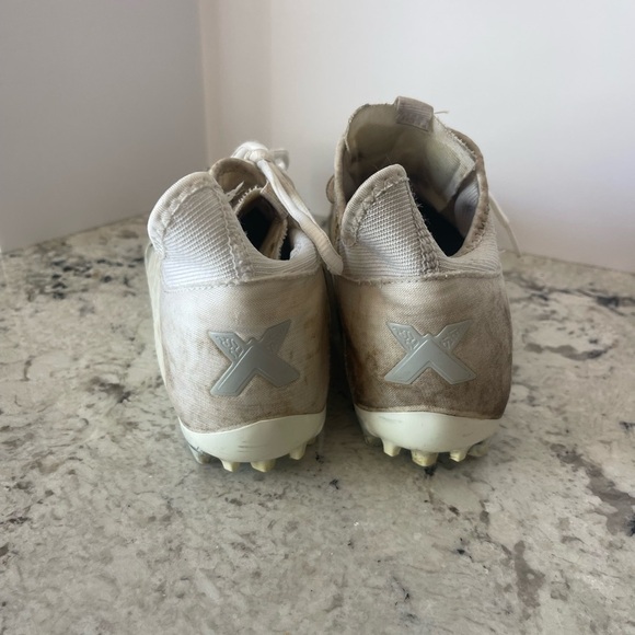 New Balance Burn X3 Men's Lacrosse Cleats in White Size 8.5 - Picture 4 of 6